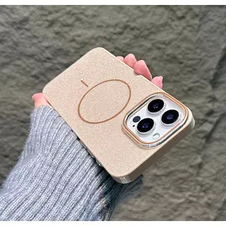 Case Magsafe Antishok Brillante Cafe Iphone 16pro+