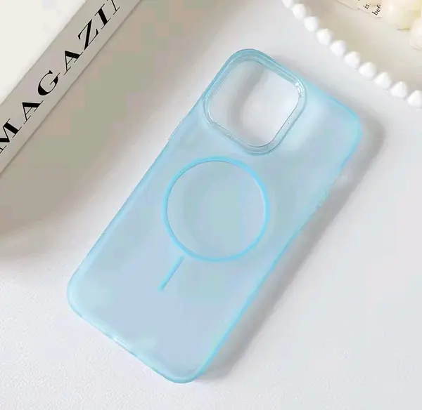 Case Magsafe Mate Azul Iphone 14pro+