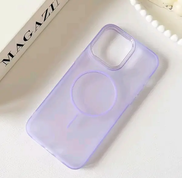 Case Magsafe Mate Morado Iphone 14pro+