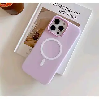 Case Lila Antishok Magsafe Mate Iphone 15pro+