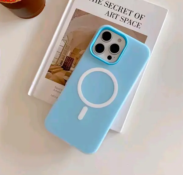 Case Azul Antishok Magsafe Mate Iphone 15pro+