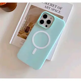 Case Verde Manzana Antishok Magsafe Mate Iphone 14