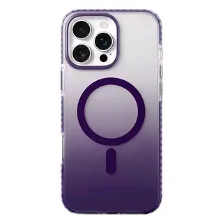 Case Borde Morado Mate Magsafe Iphone 16