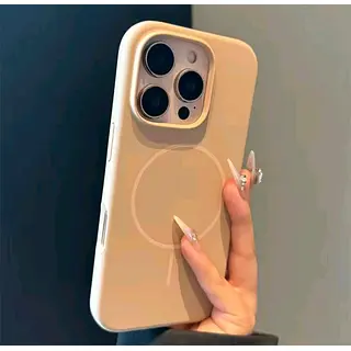 Silicon Case Magsafe Caqui Iphone 15