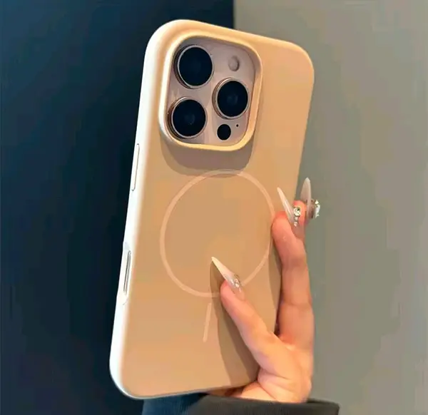 Silicon Case Magsafe Caqui Iphone 13